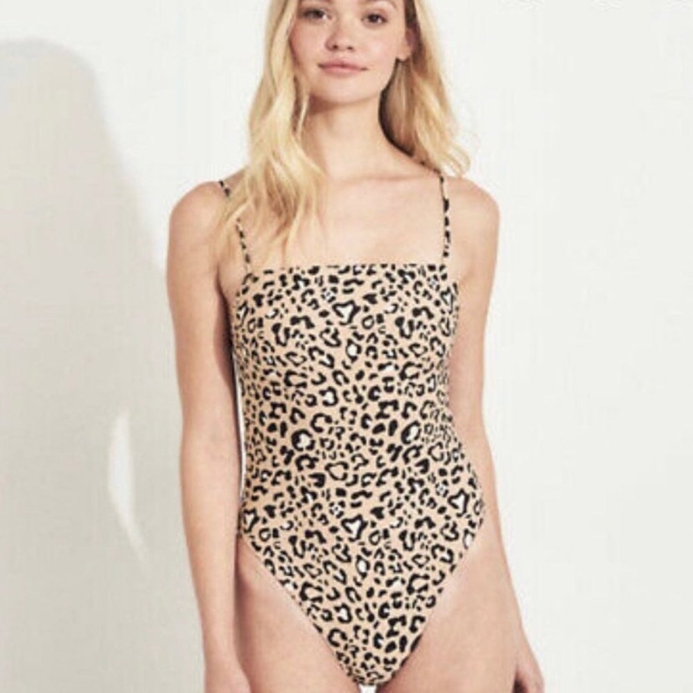 Hollister Leopard One Piece